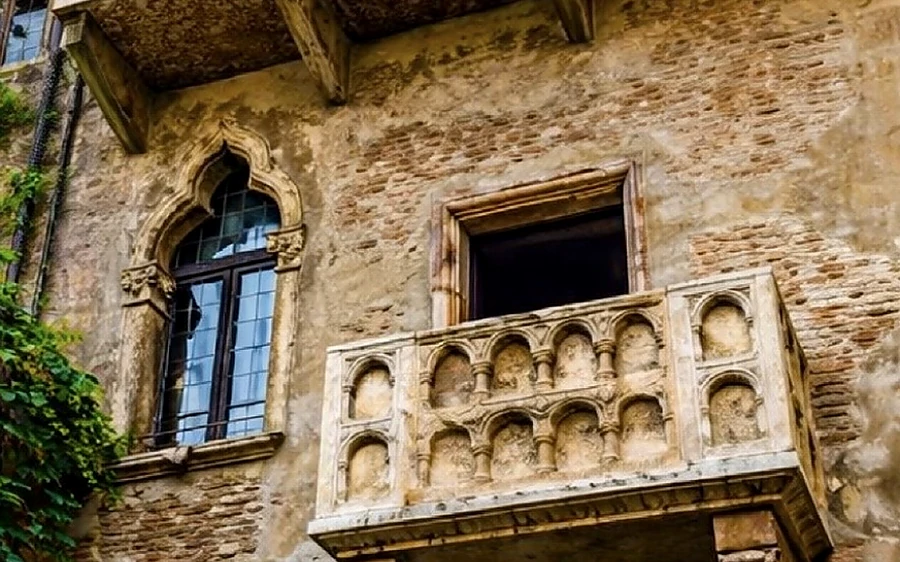 El balcón de Julieta en Verona